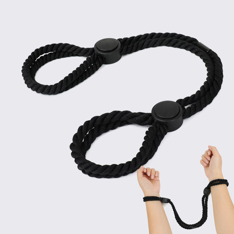 Cotton rope handcuffs