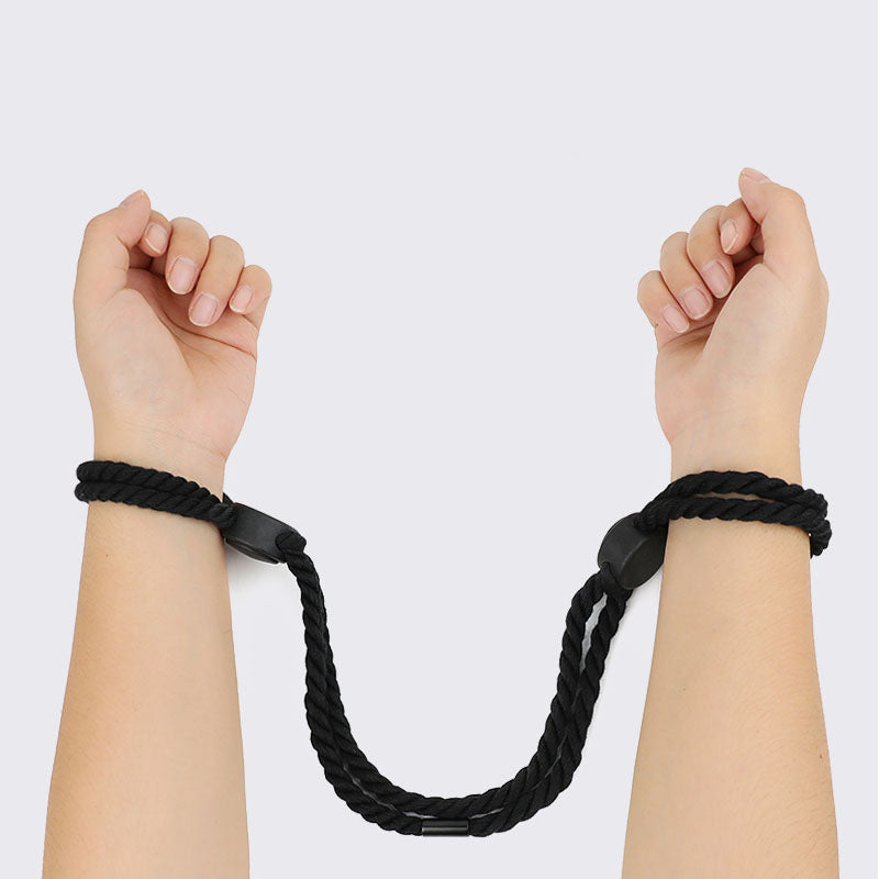 Cotton rope handcuffs