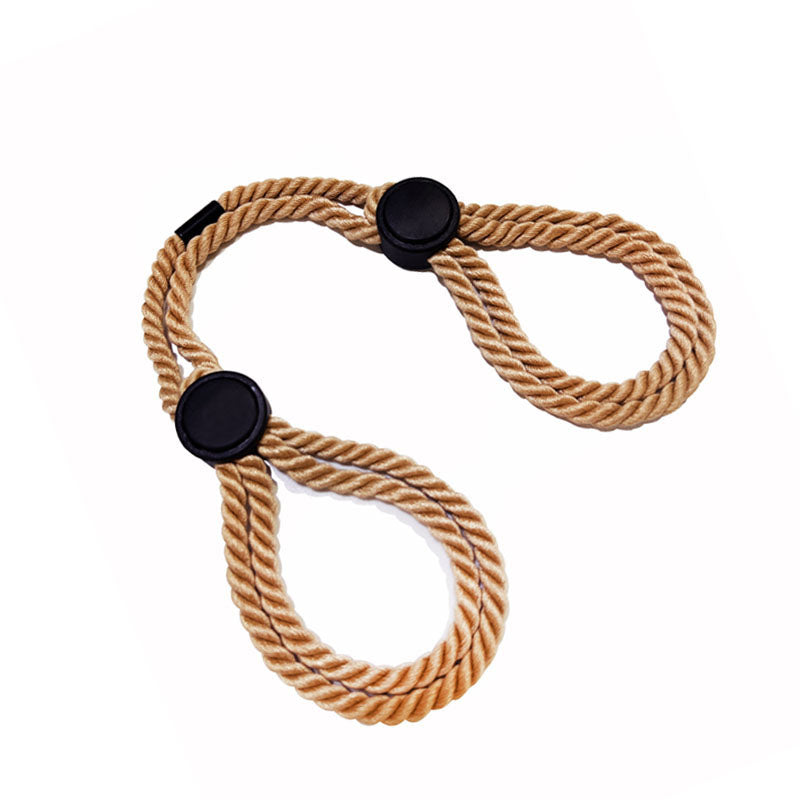 Cotton rope handcuffs