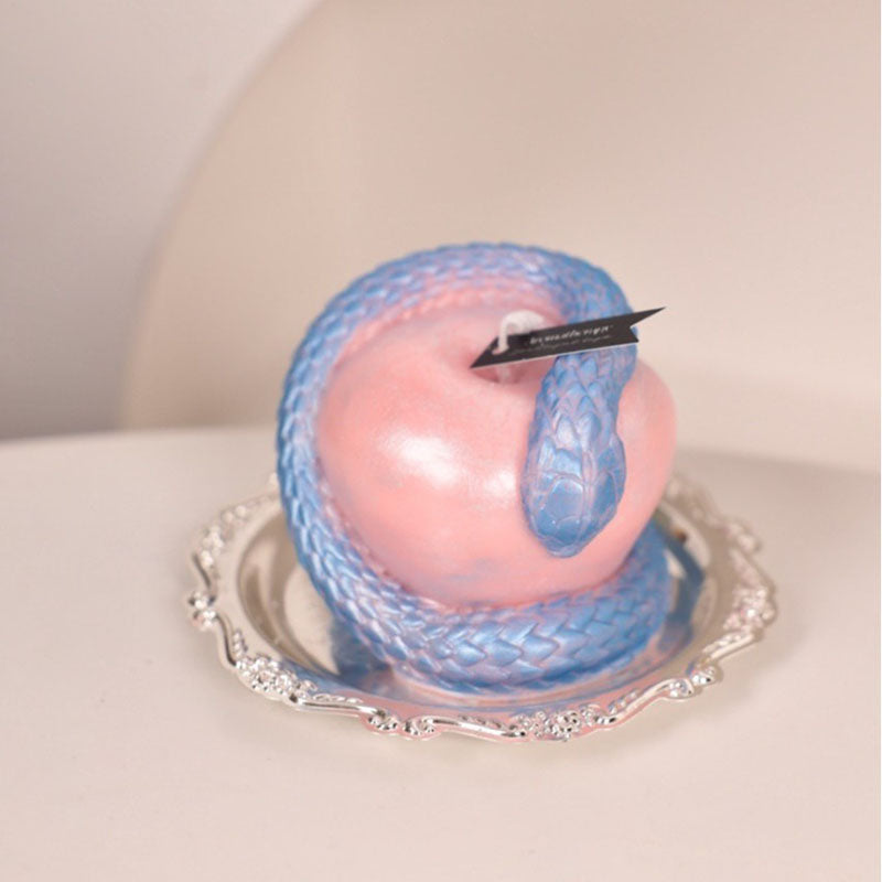 Apple Snake Column Low Temperature Candle