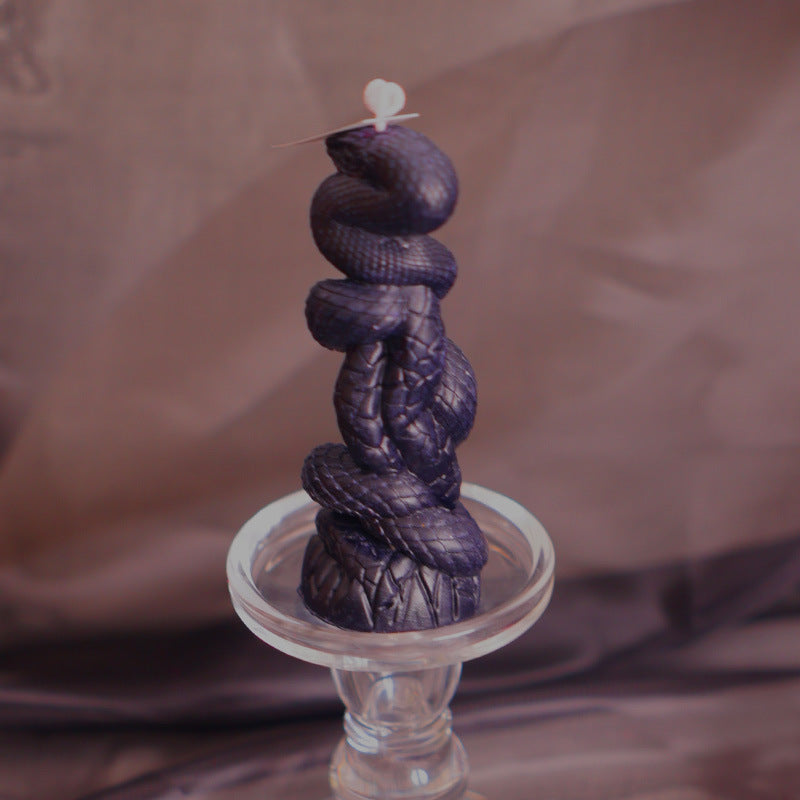 Apple Snake Column Low Temperature Candle