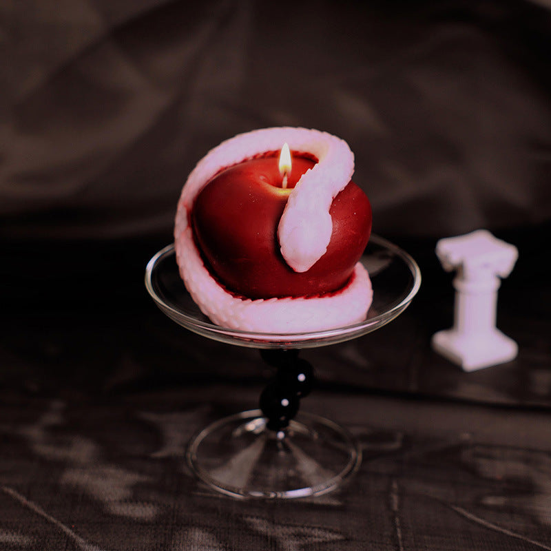 Apple Snake Column Low Temperature Candle