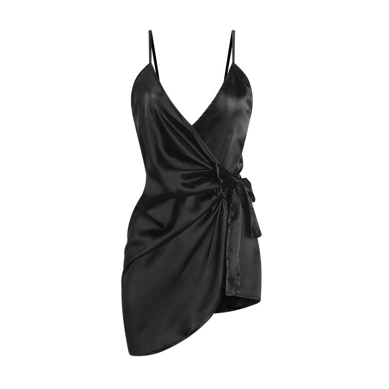 Slim slimming suspender nightgown