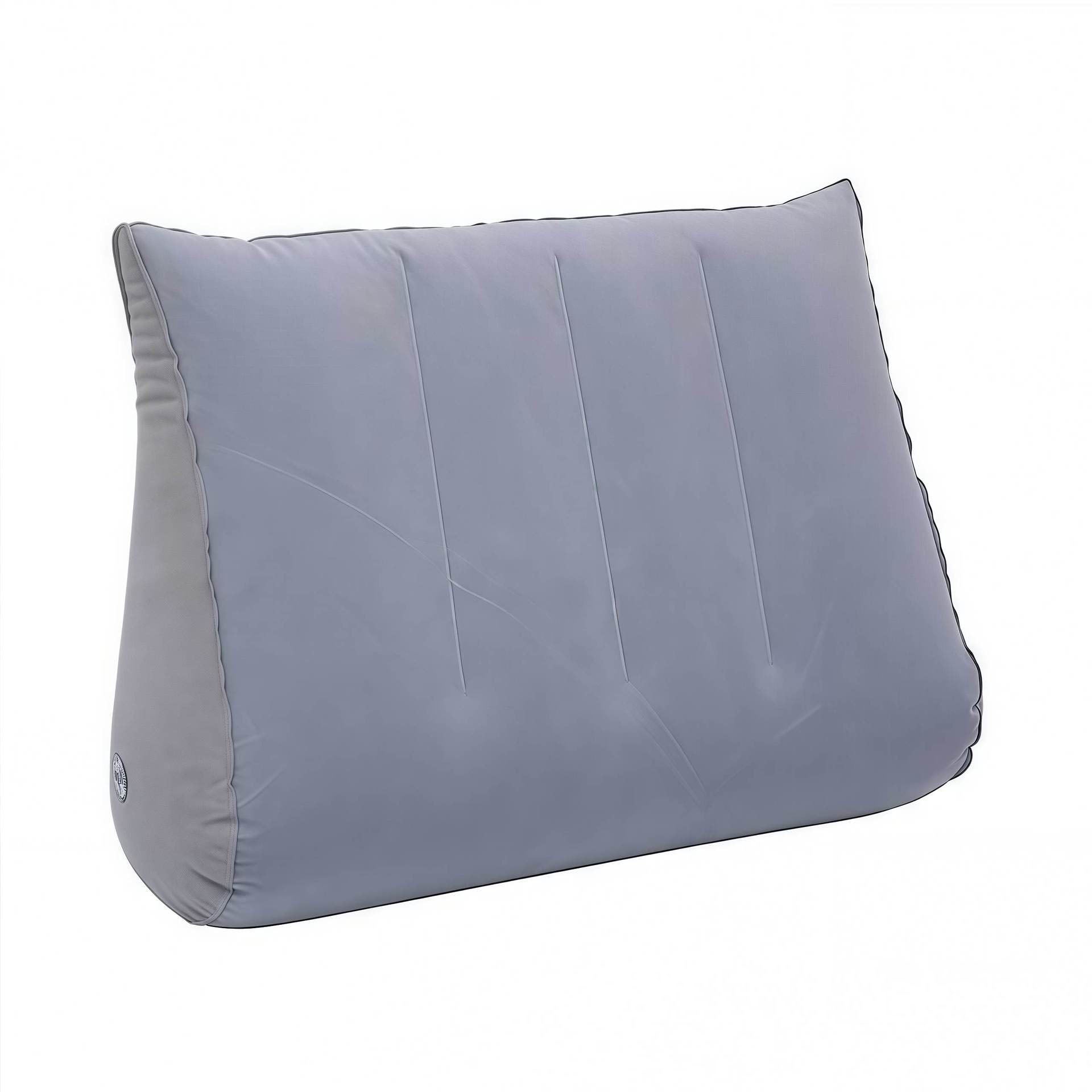 Portable inflatable triangle pillow