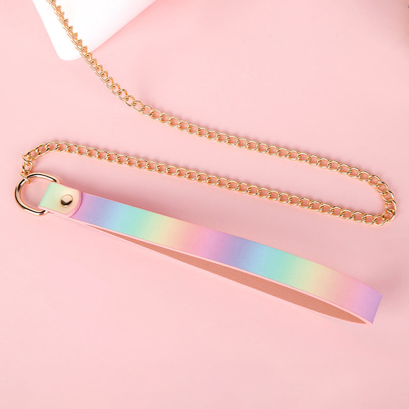 Pink colorful collar