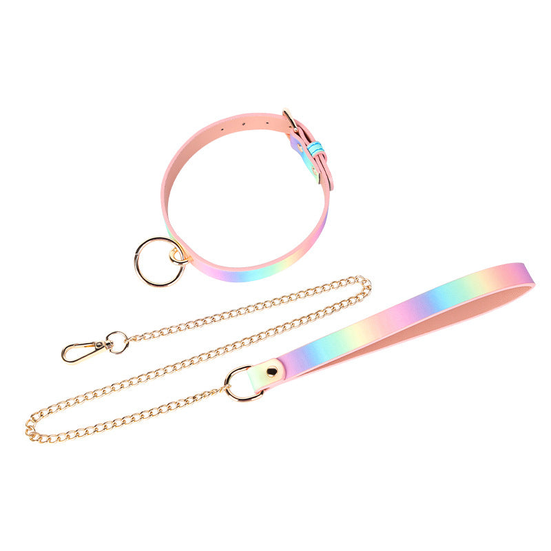 Pink colorful collar