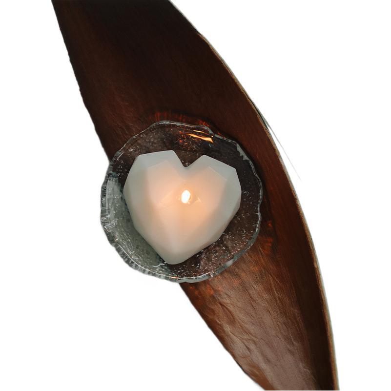 Diamond love low temperature candle