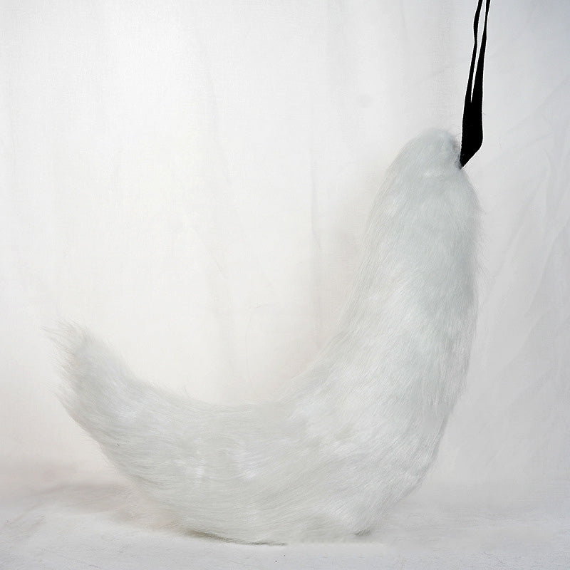 Plush tie tail accessory