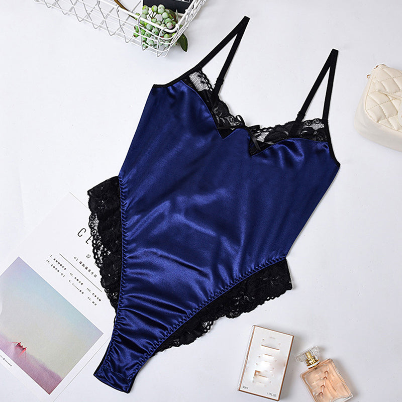 Lace top sexy jumpsuit