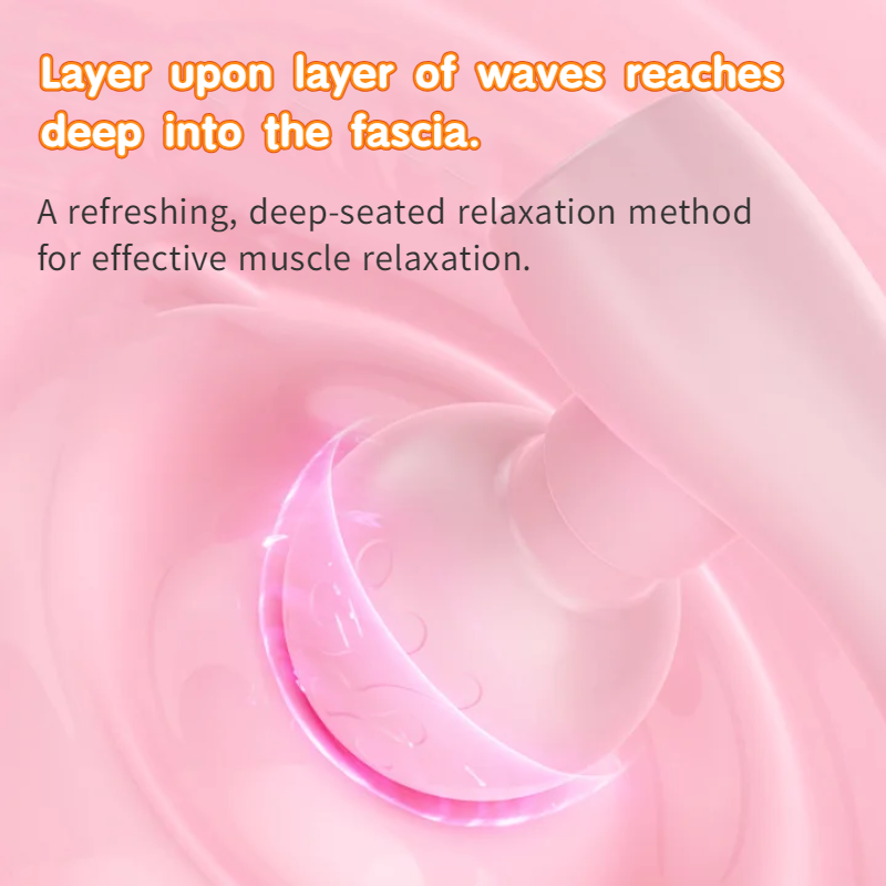 Double-head vibration-fascia gun massager