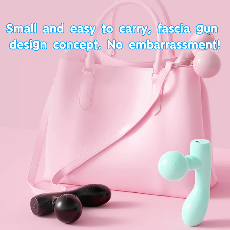 Double-head vibration-fascia gun massager