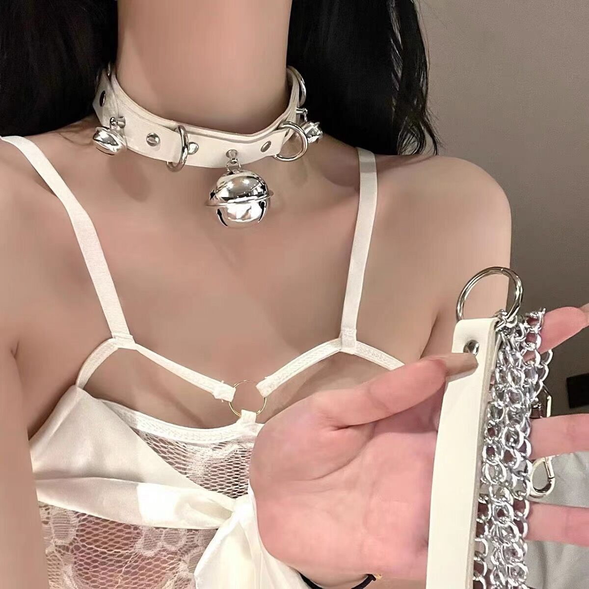 Collars with chains in various styles