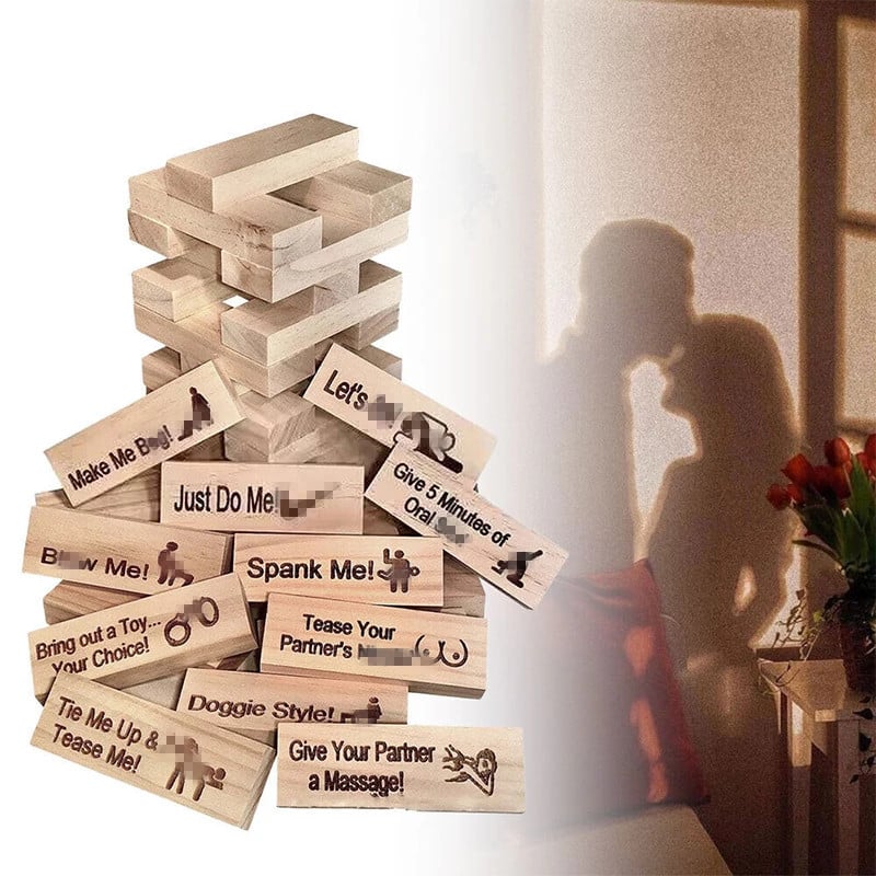 48PCS Block Tower Game Couple Activities