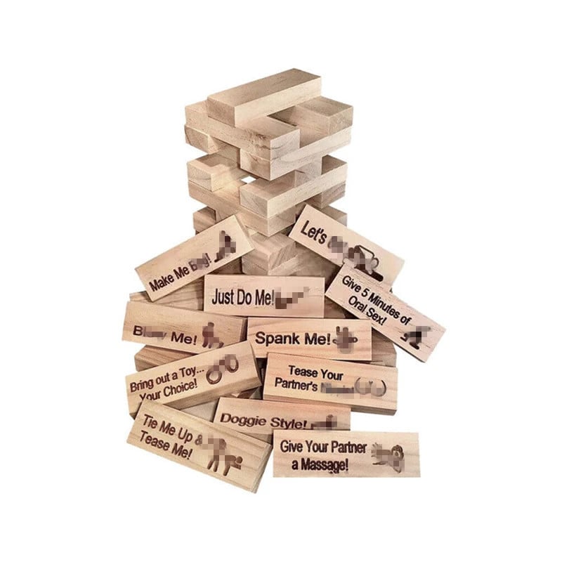 48PCS Block Tower Game Couple Activities