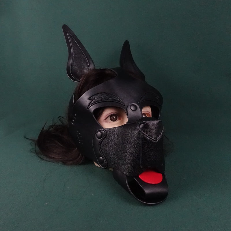 Various dog head covers