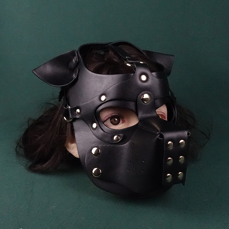 Various dog head covers