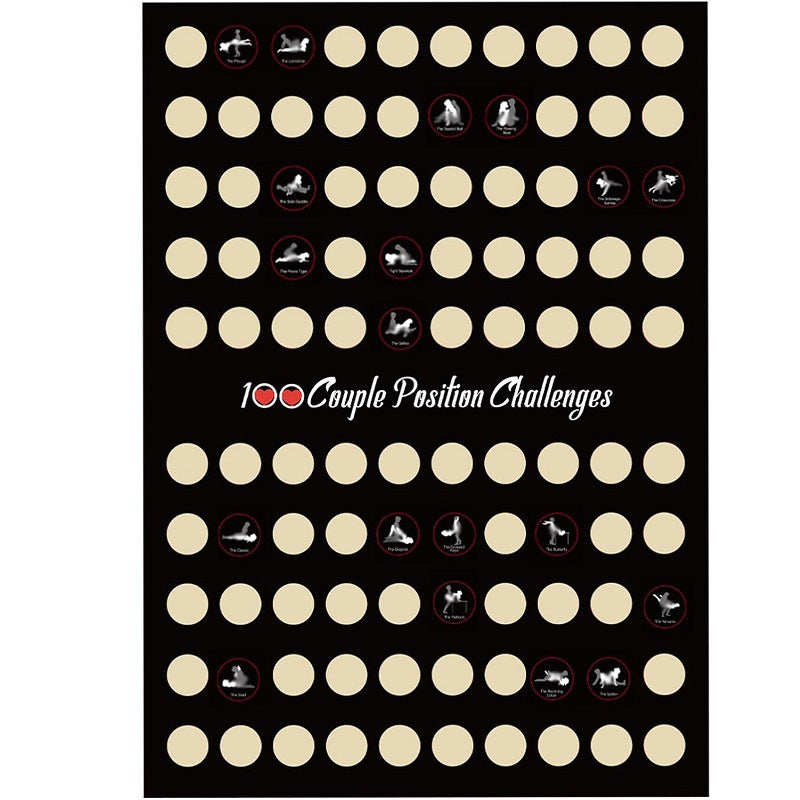 100 Couple Positian chalenges