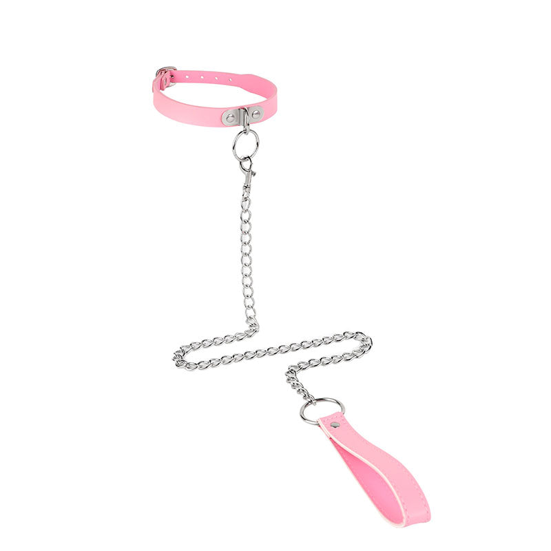 Collars with chains in various styles