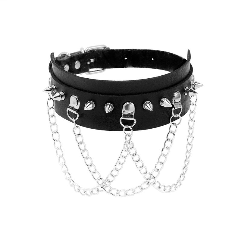Rivet chain choker