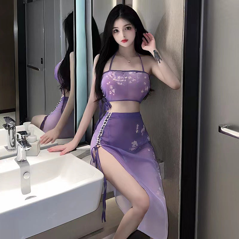 Sexy long dress retro cosplay