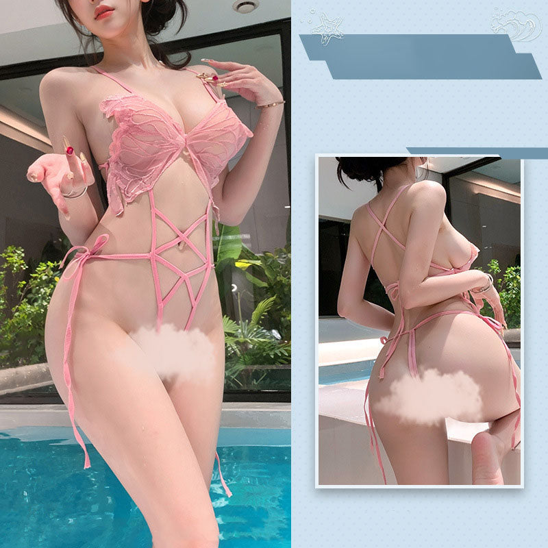 Butterfly strap jumpsuit