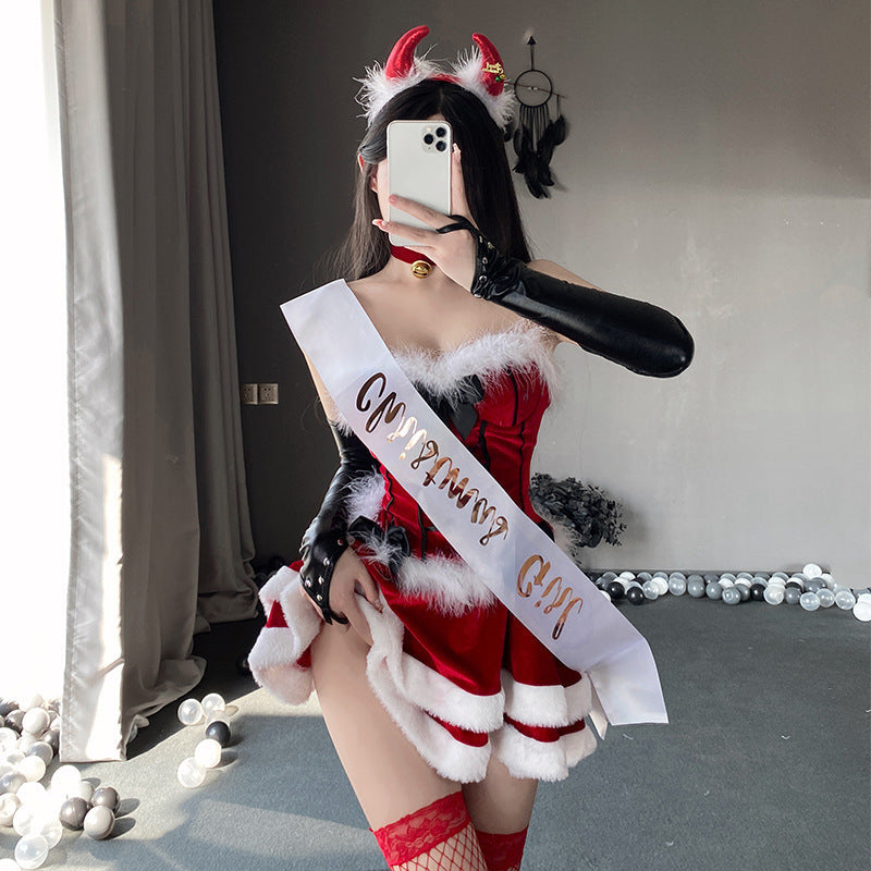 Christmas Little Devil Double Skirt