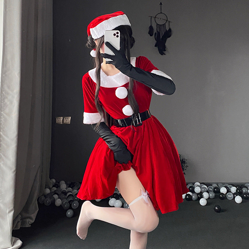 Glove Christmas ball dress