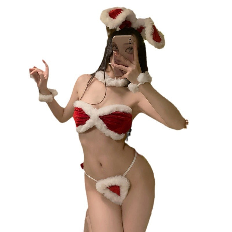 Christmas Bunny Bikini Set