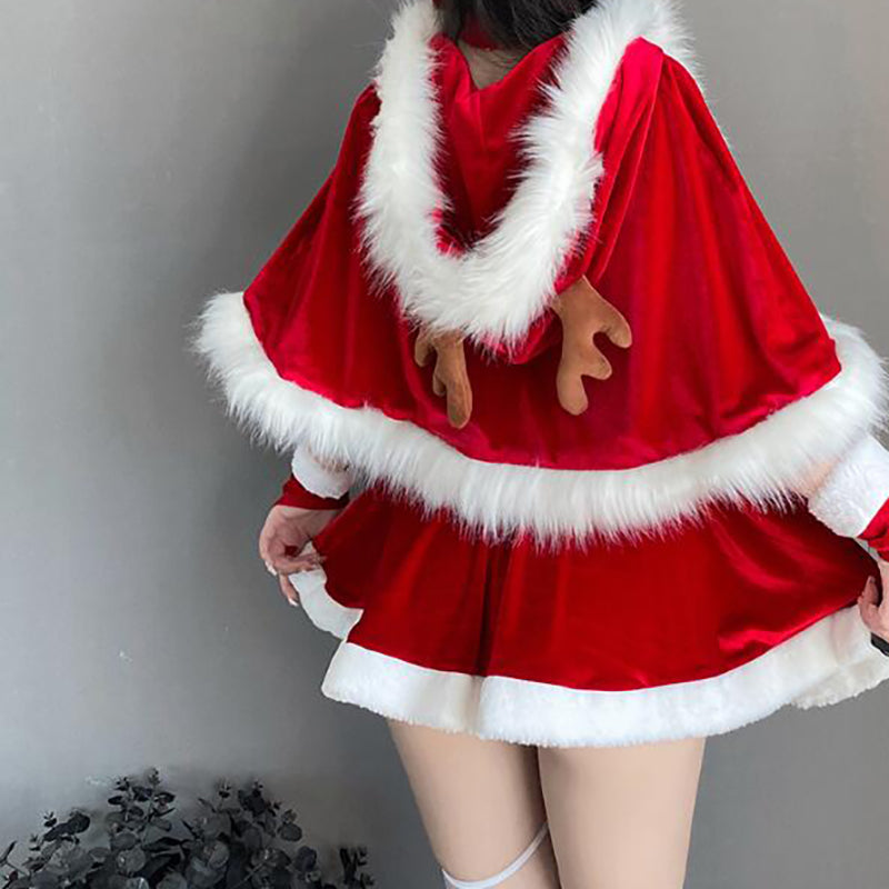 Bowknot Plush Christmas Set