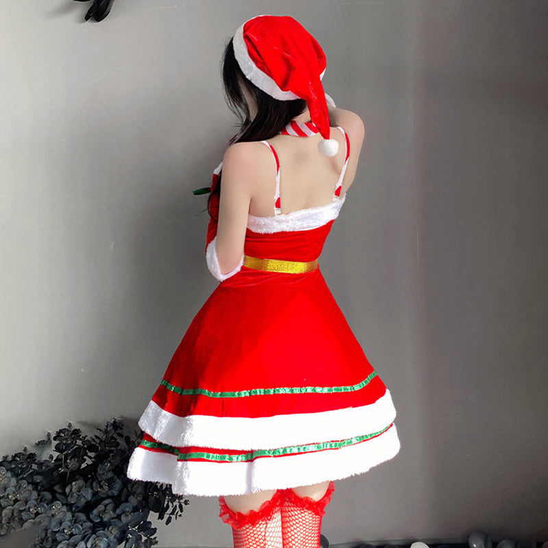 Christmas ribbon bow skirt