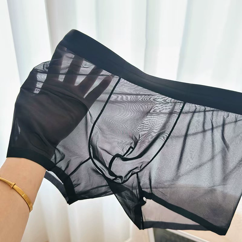 Ice silk transparent men's underwear