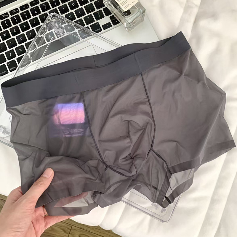 Ice silk transparent men's underwear