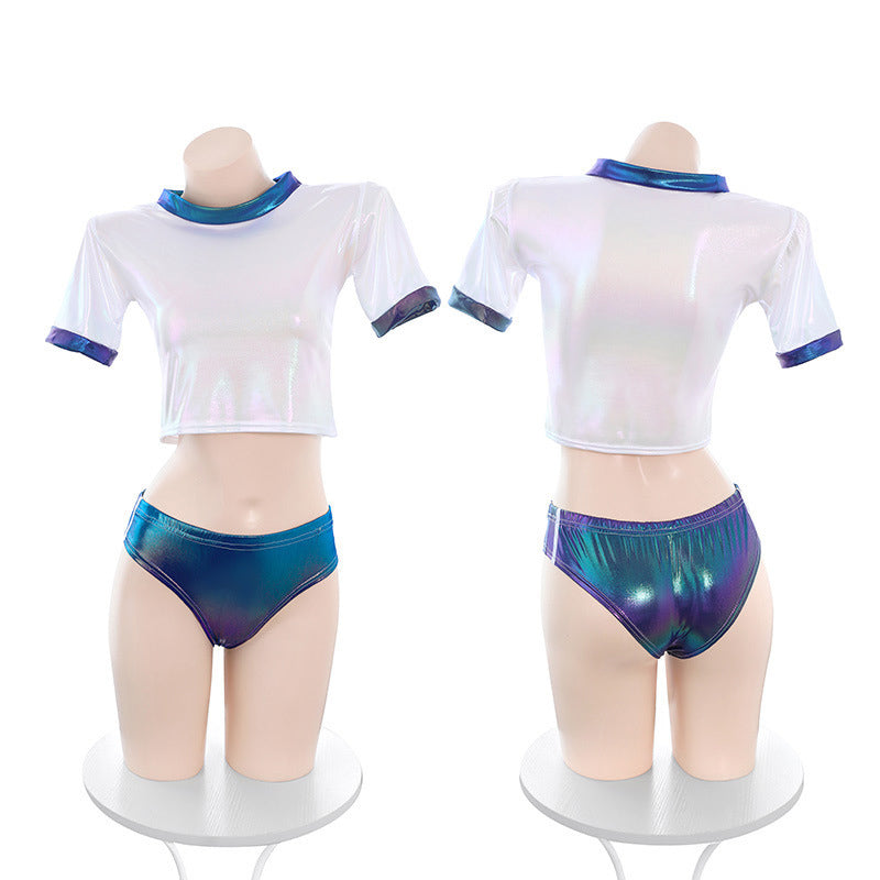 Dynamic laser gymnastics suit