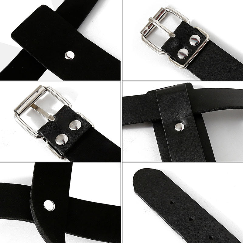 Leather headband