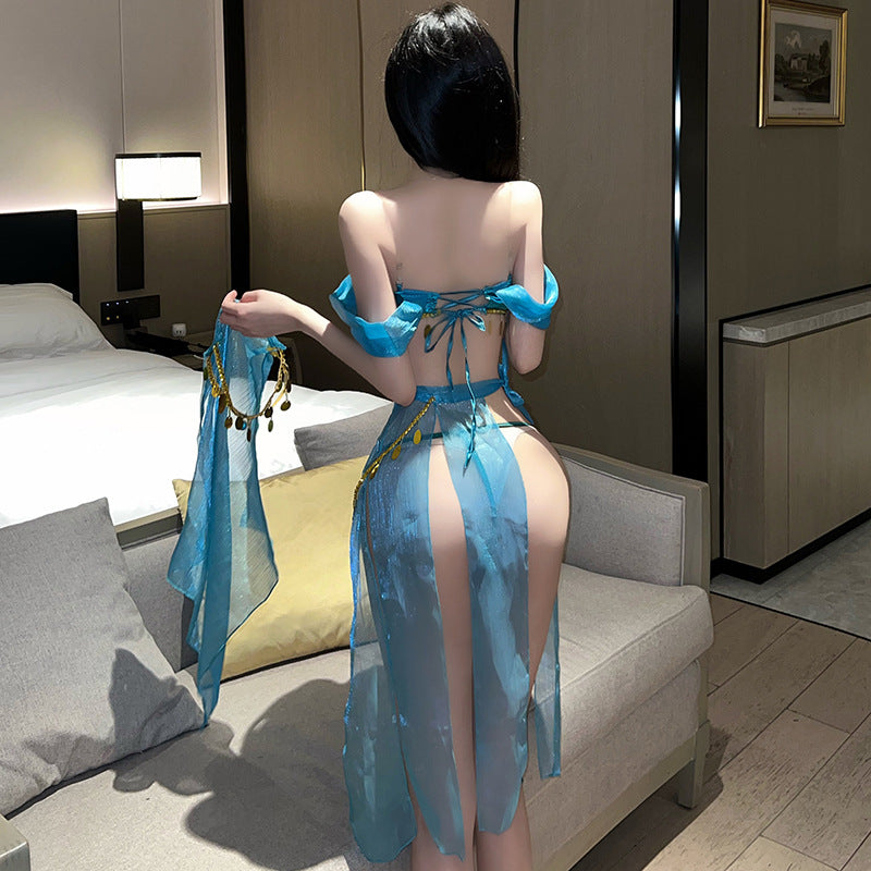 Dancer Satin Skirt Set