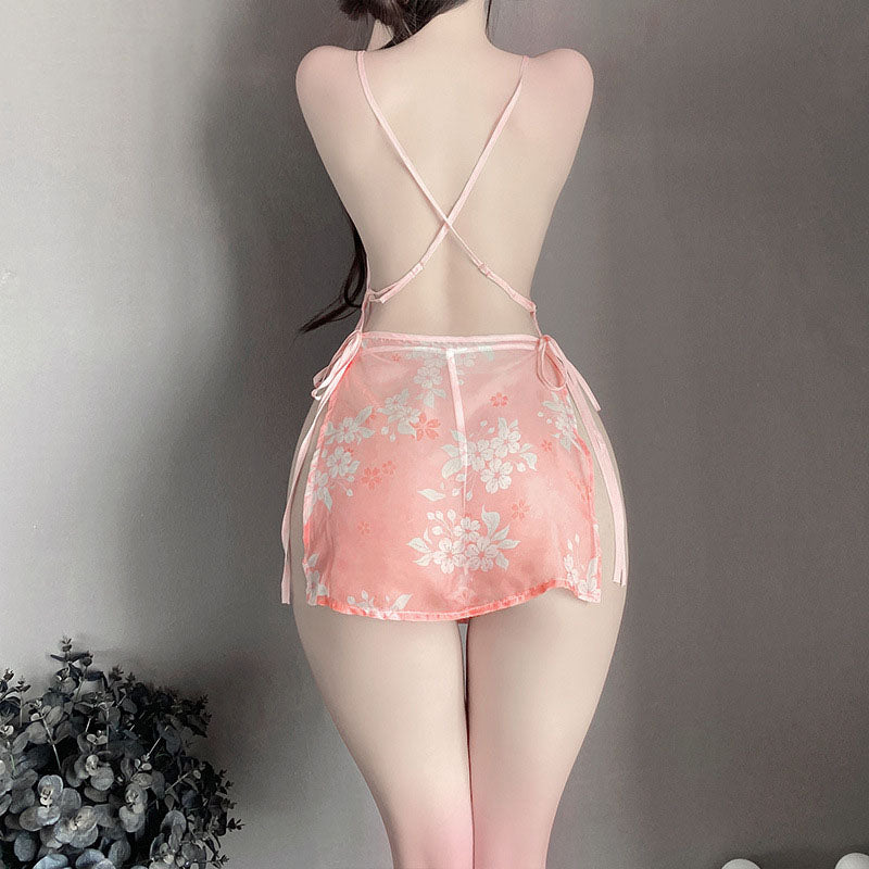 Fresh gradient color pajamas set