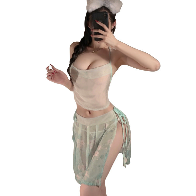 Three-piece mesh bellyband set