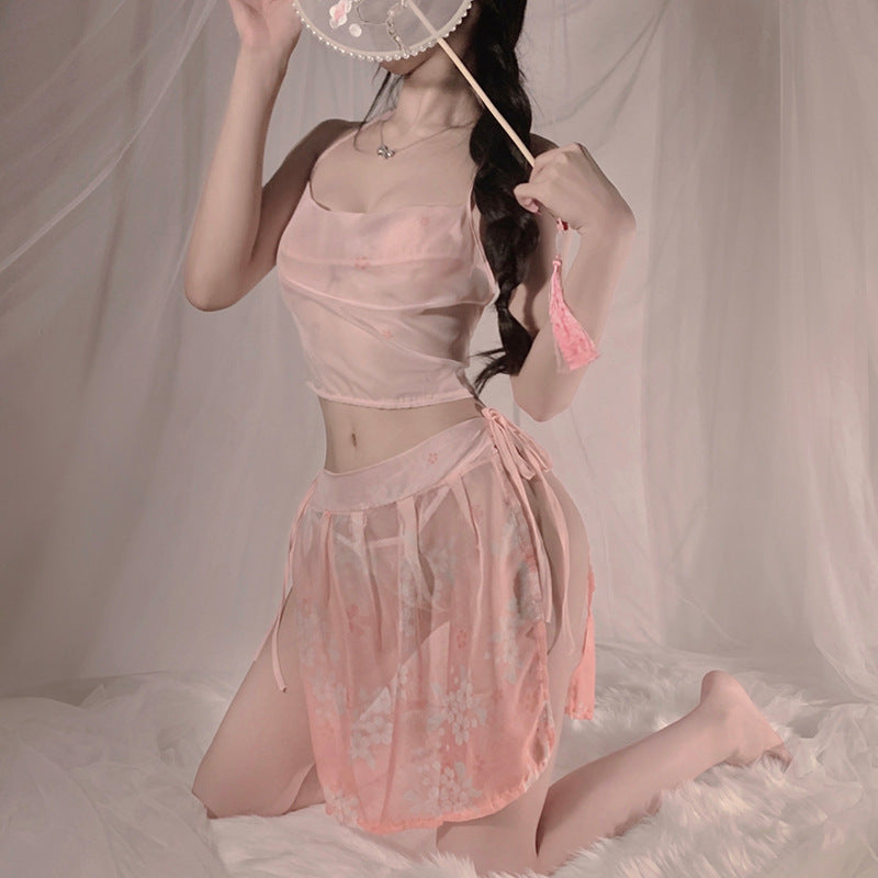 Three-piece mesh bellyband set