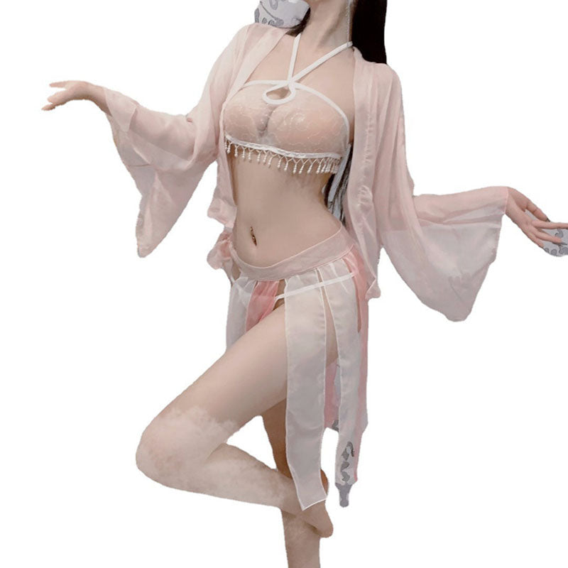 Pearl bellyband skirt set