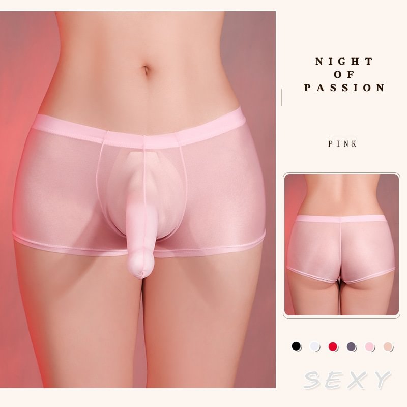 Men's sexy ultra-thin boxer briefs