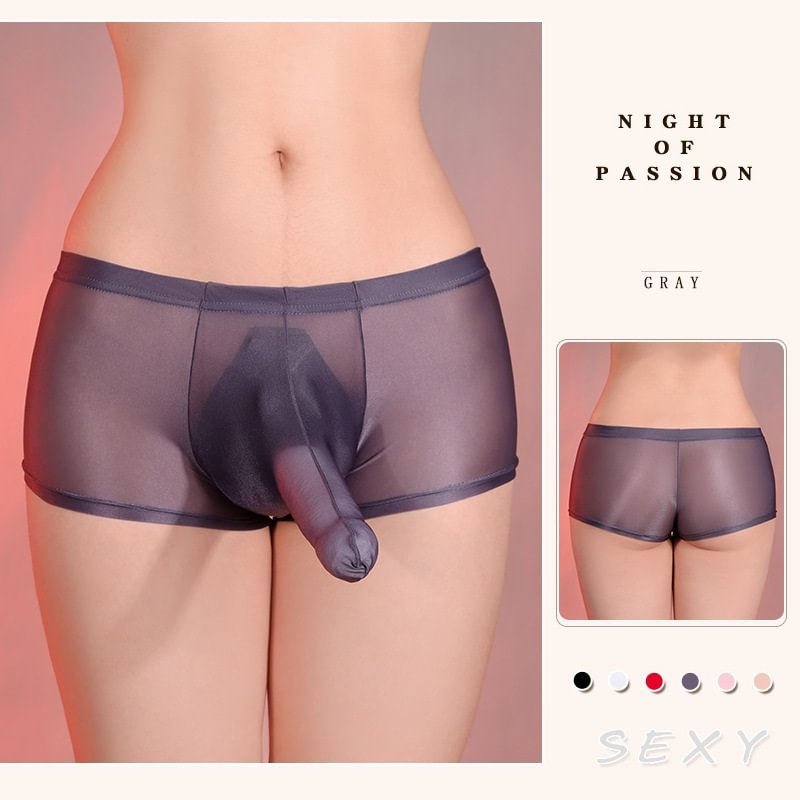 Men's sexy ultra-thin boxer briefs