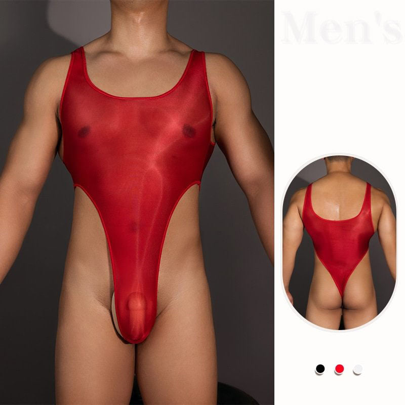 Men's sexy suspender jumpsuit