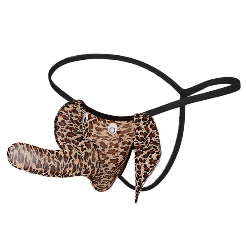Men's translucent elephant trunk underwear