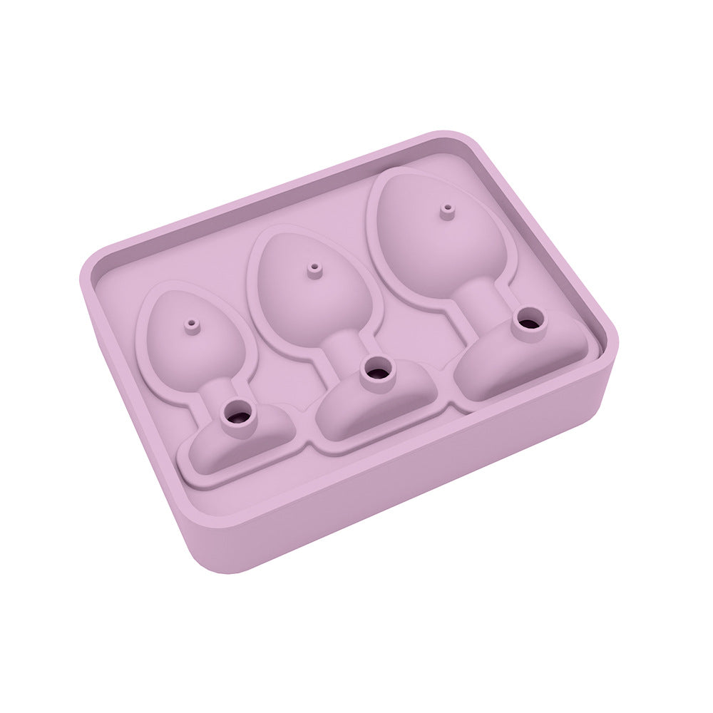 Silicone funny creative ice tray mold