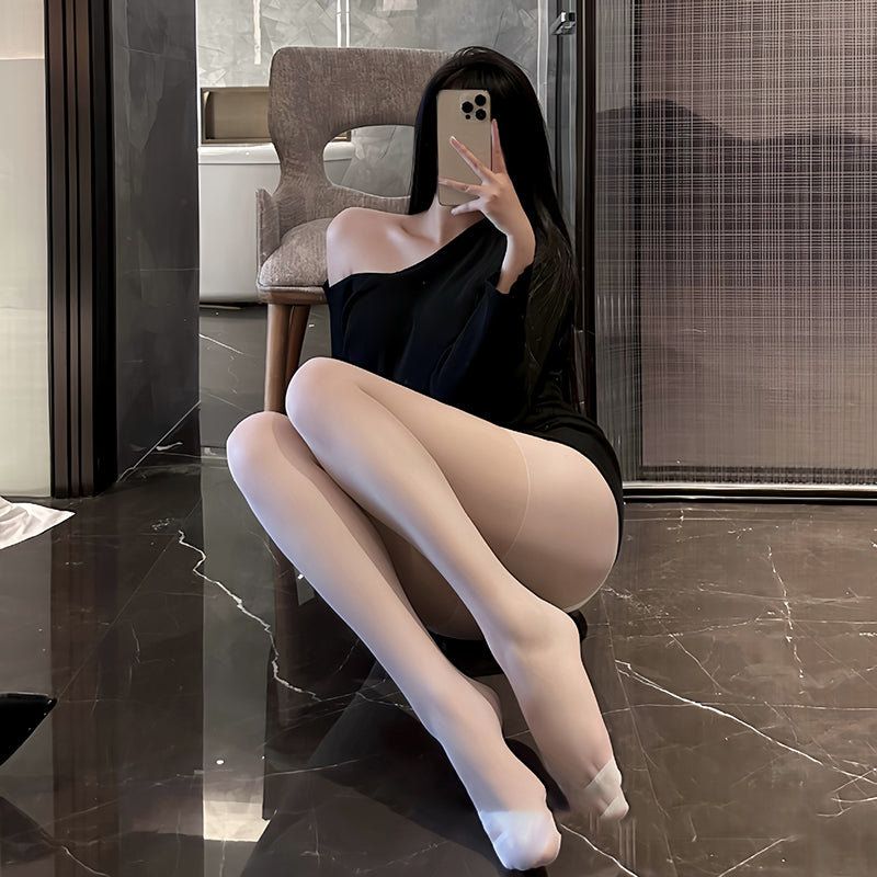 Hand-torn stockings
