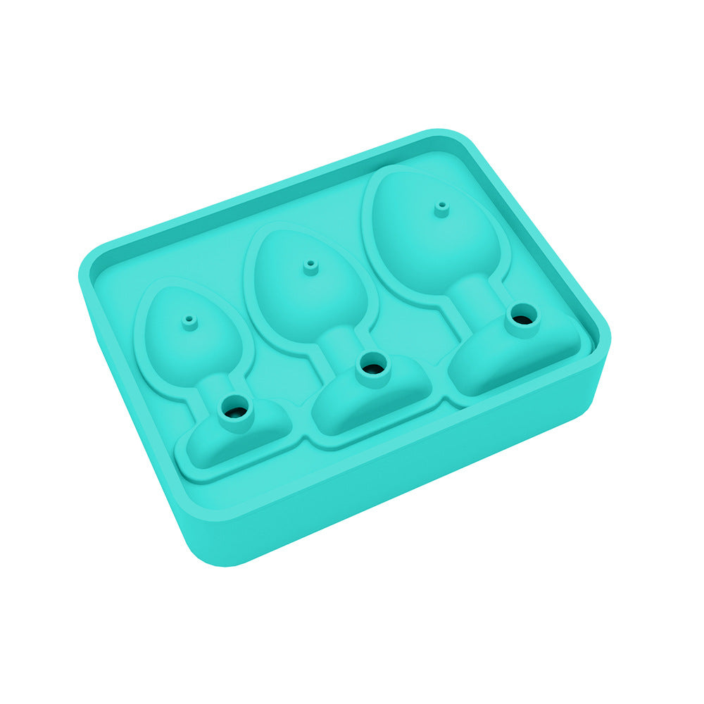 Silicone funny creative ice tray mold