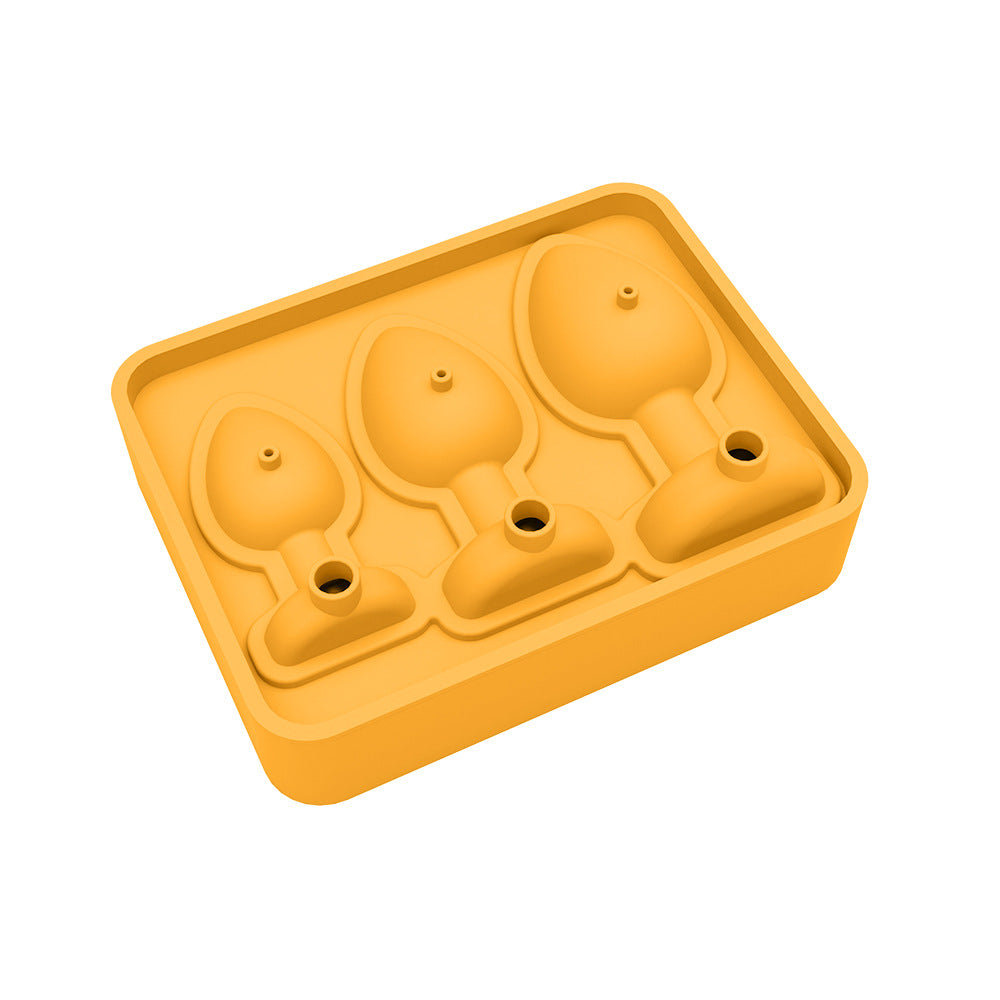 Silicone funny creative ice tray mold
