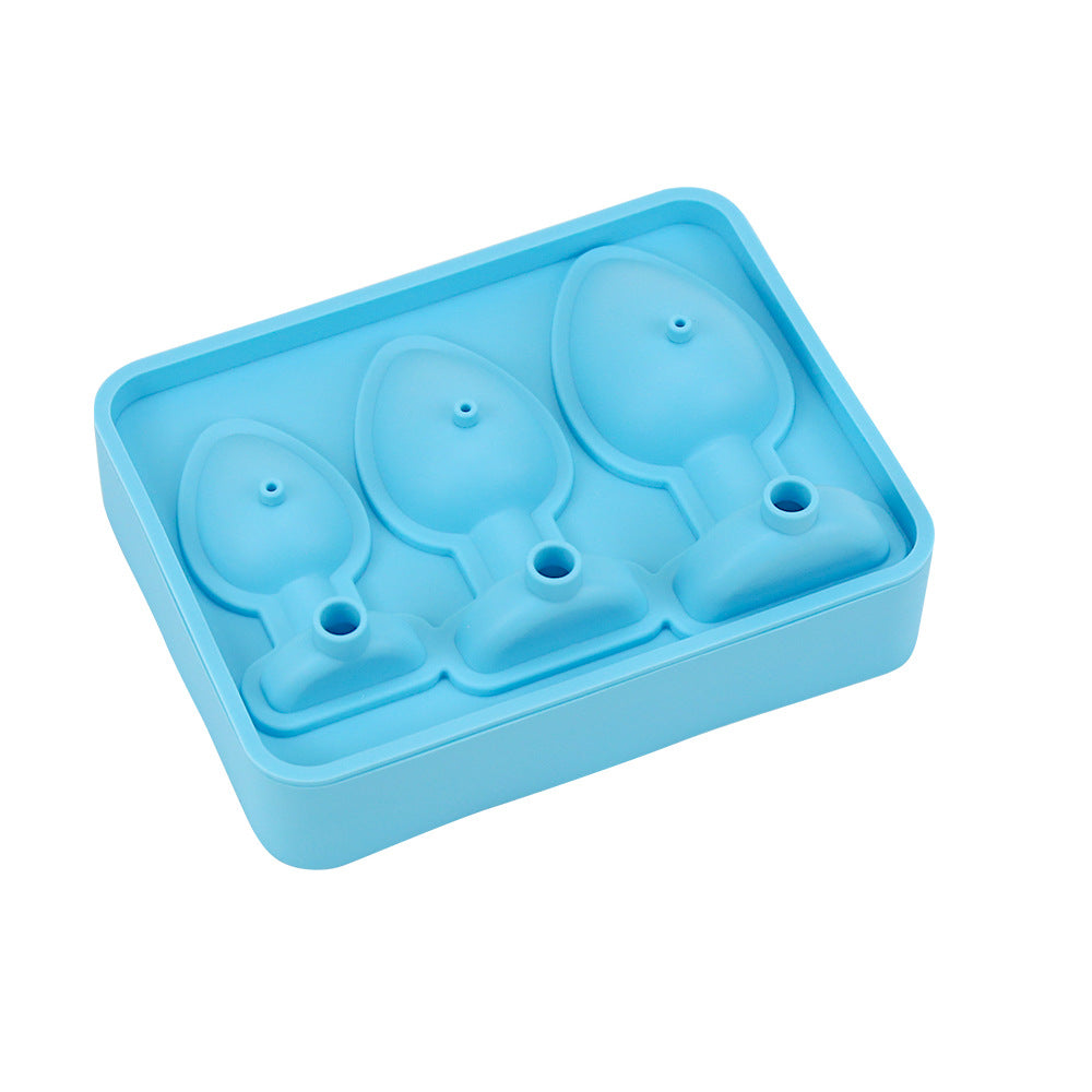 Silicone funny creative ice tray mold