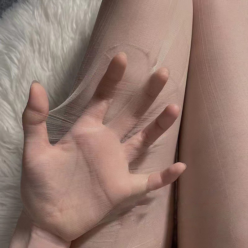 Hand-torn stockings