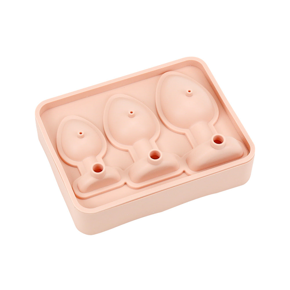 Silicone funny creative ice tray mold